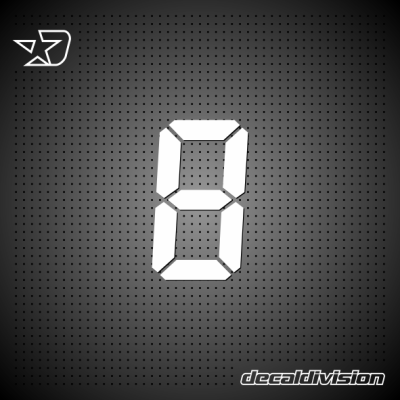 Refuse Bin Number Sticker Refuse Bin Number Sticker